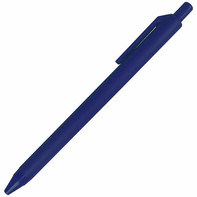 Ручка шариковая Ponte Soft, пластиковая, софт тач, синяя Ручка шариковая Ponte Soft, пластиковая, софт тач, синяя
