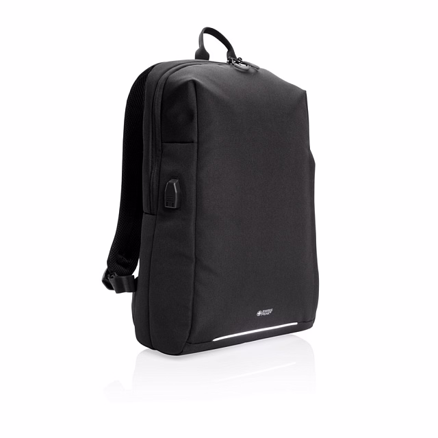 Рюкзак Swiss Peak с RFID-защитой и USB-A из rPET AWARE™, 15,6’’ Рюкзак Swiss Peak с RFID-защитой и USB-A из rPET AWARE™, 15,6’’