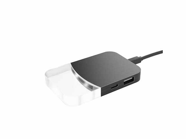 USB хаб Mini iLO Hub, черный USB хаб Mini iLO Hub, черный