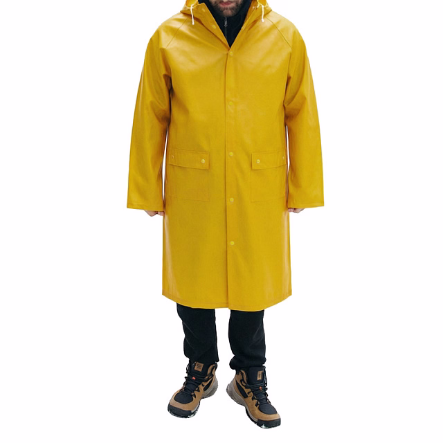 Дождевик Belfast Bi-color, материал PVC, размер XL-XXL, желто-черный Дождевик Belfast Bi-color, материал PVC, размер XL-XXL, желто-черный
