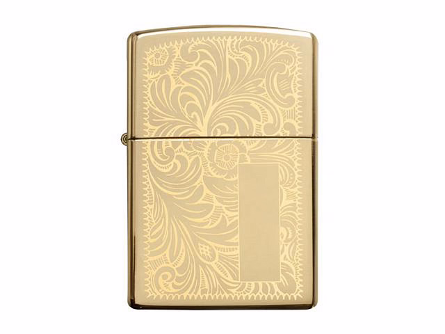 Зажигалка ZIPPO Venetian® с покрытием High Polish Brass, латунь/сталь, золотистая, 38x13x57 мм Зажигалка ZIPPO Venetian® с покрытием High Polish Brass, латунь/сталь, золотистая, 38x13x57 мм