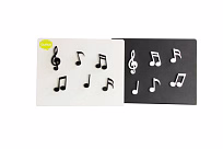 МАГНИТЫ MEMODY MAGNET (6 ШТ. / УПАК.), белые