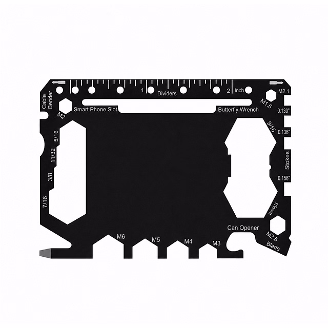 Карта-Мультиинструмент 46в1 Vector, черный 