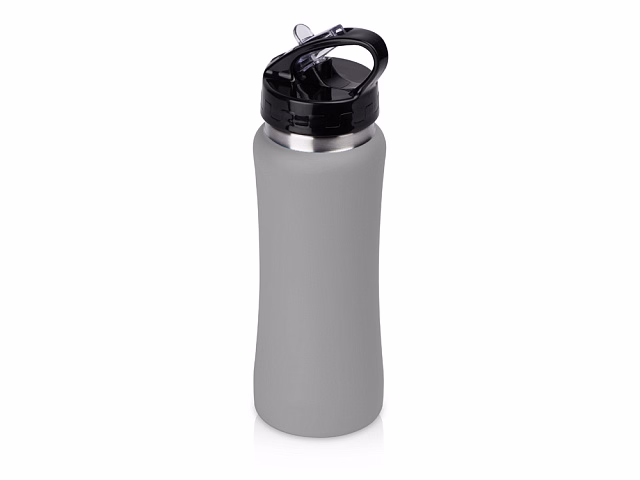 Бутылка для воды Bottle C1, сталь, soft touch, 600 мл, серый Бутылка для воды Bottle C1, сталь, soft touch, 600 мл, серый
