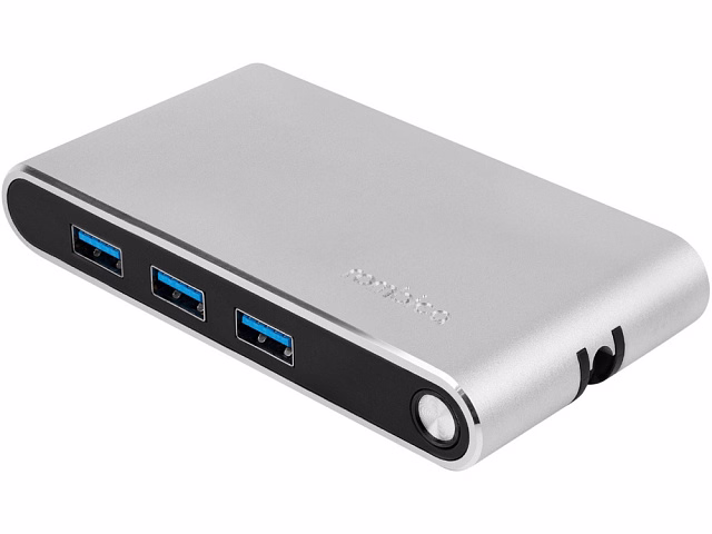 Хаб USB Rombica Type-C Hermes Black Хаб USB Rombica Type-C Hermes Black