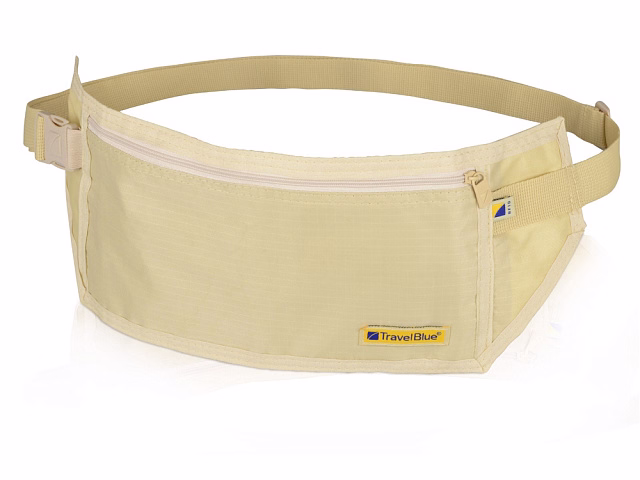 Сумка-кошелек на пояс Travel Blue Money Belt RFID, бежевый Сумка-кошелек на пояс Travel Blue Money Belt RFID, бежевый