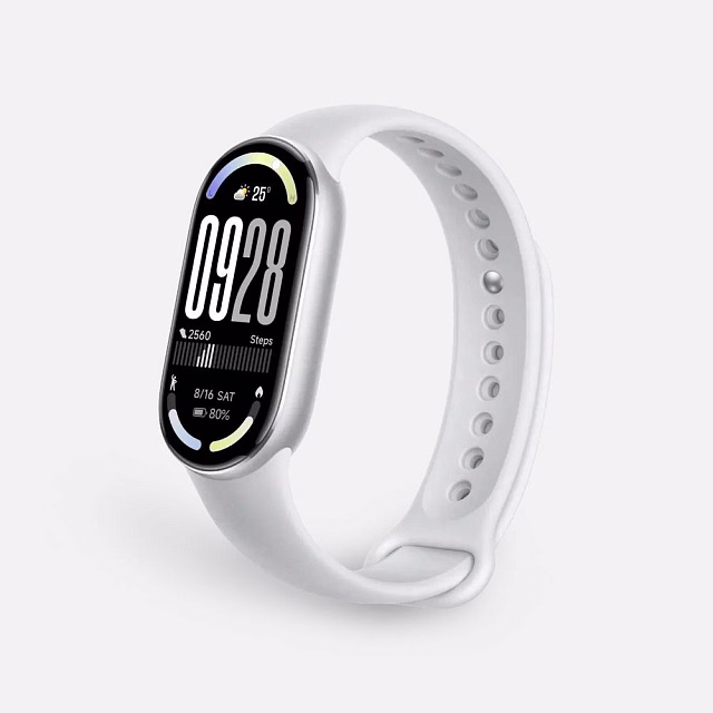 Фитнес-браслет Xiaomi Smart Band 10, серебристый Фитнес-браслет Xiaomi Smart Band 10, серебристый