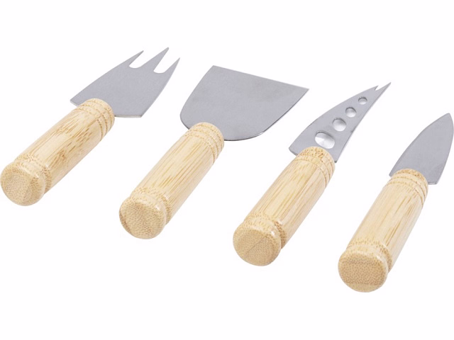 Cheds Набор для сыра из бамбука (4 предмета), natural Cheds Набор для сыра из бамбука (4 предмета), natural
