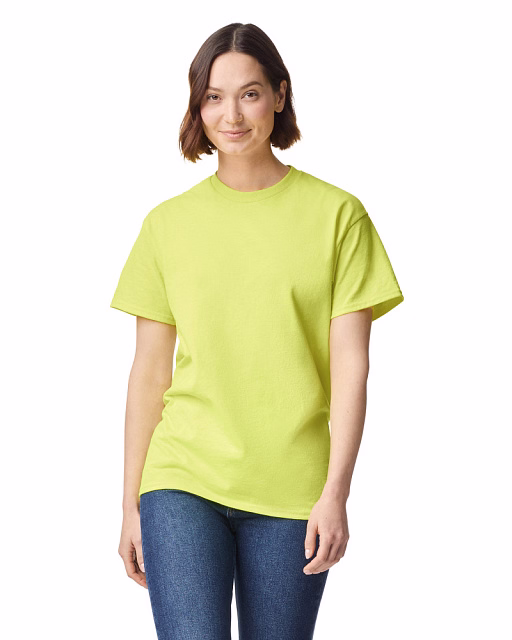 Футболка ULTRA COTTON, ЖЕЛТЫЙ НЕОН S