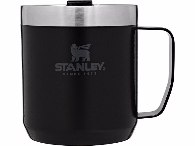 Stanley Classic походная кружка объемом 350 мл - сплошной черный Stanley Classic походная кружка объемом 350 мл - сплошной черный