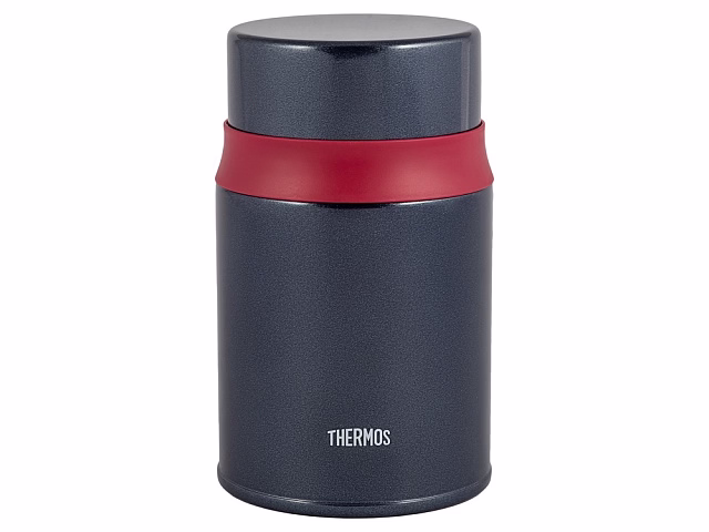 Термос из нерж.стали в комплекте с ложкой тм THERMOS TCLD-520S, синий Термос из нерж.стали в комплекте с ложкой тм THERMOS TCLD-520S, синий