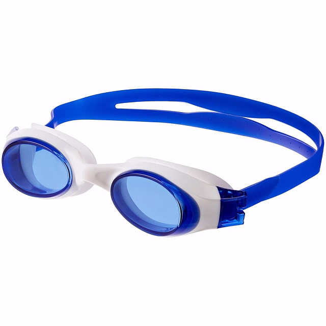Очки для плавания Swimatic, синие с белым Очки для плавания Swimatic, синие с белым