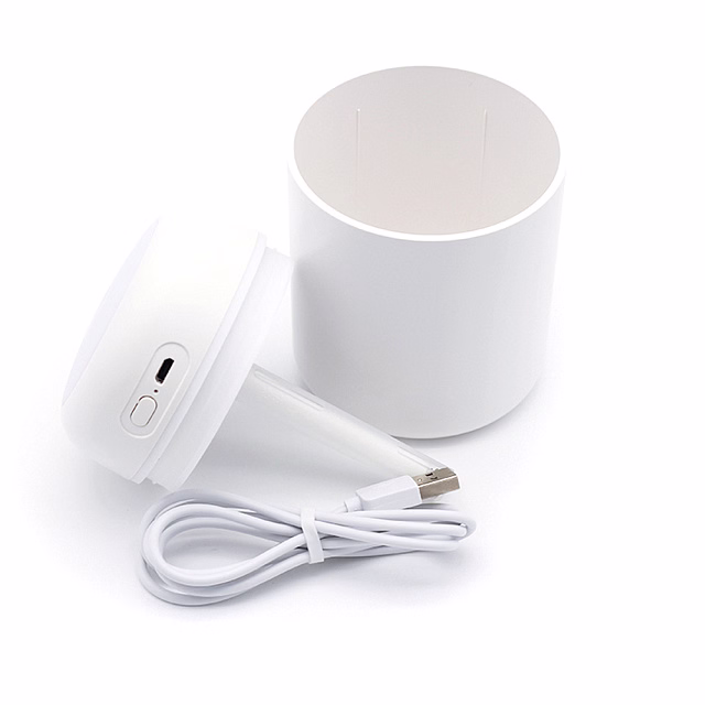 Светодиодный USB увлажнитель Aroma, белый