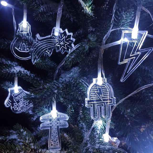 Светодиодная гирлянда Xmas Power, энергетика Светодиодная гирлянда Xmas Power, энергетика