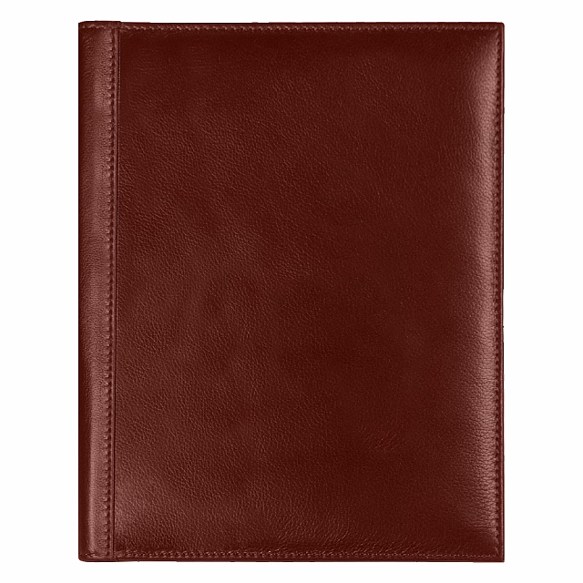 Суперобложка из натуральной кожи Universal leather размер А5+ , коричневый Суперобложка из натуральной кожи Universal leather размер А5+ , коричневый