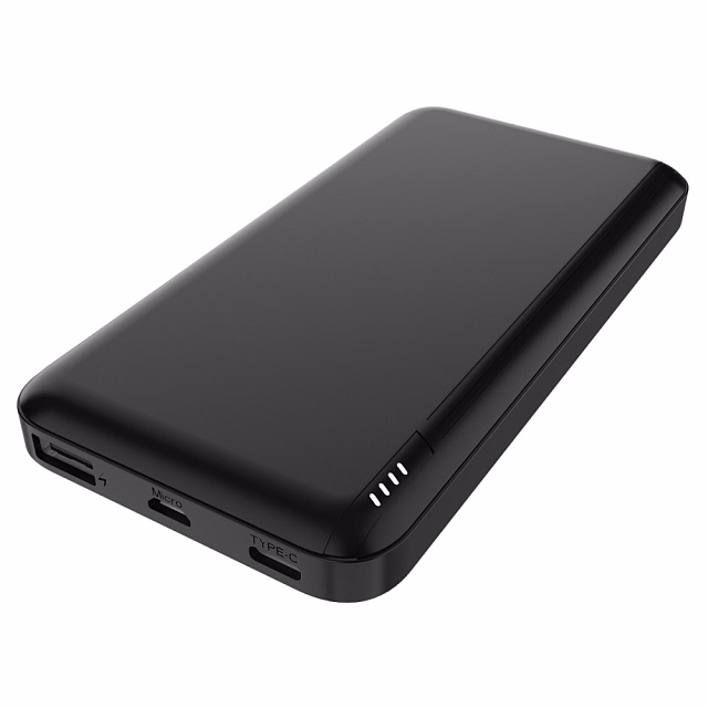 Внешний аккумулятор Optima, 10000 Mah, черный