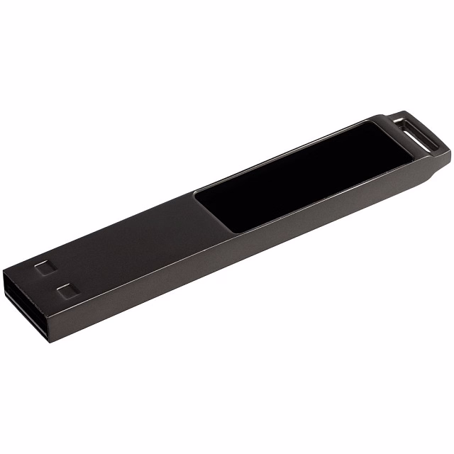 Флешка markBright Black с синей подсветкой, 32 Гб Флешка markBright Black с синей подсветкой, 32 Гб