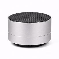 Беспроводная Bluetooth колонка MuzOn, серебристая