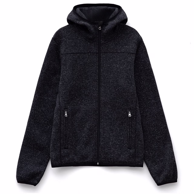 Куртка с капюшоном унисекс Gotland, черная Куртка с капюшоном унисекс Gotland, черная