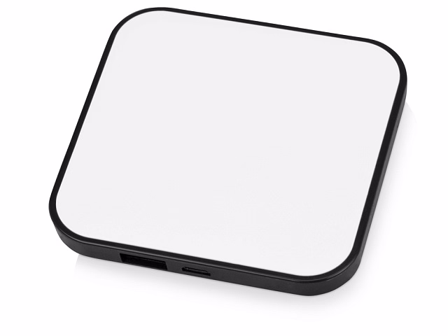 Портативное зарядное устройство (power bank) Квадрум, 2600 mAh, черный Портативное зарядное устройство (power bank) Квадрум, 2600 mAh, черный