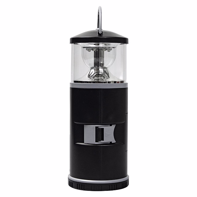 Набор инструментов Tools lantern cо встроенной лампой , 15 инструментов,  черный, в пластиковом футляре