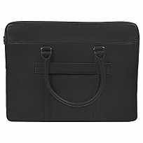Портфель для ноутбука Vancouver Leather из натуральной кожи, черный