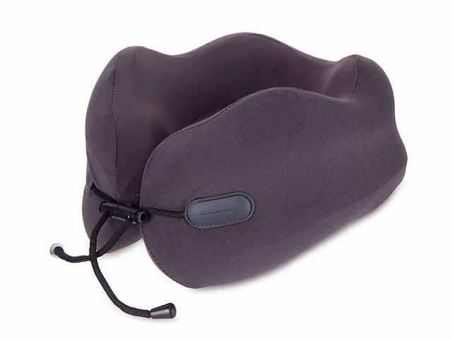 Подушка для путешествий с эффектом памяти Memo Pillow PRO M/L Basque Black Подушка для путешествий с эффектом памяти Memo Pillow PRO M/L Basque Black