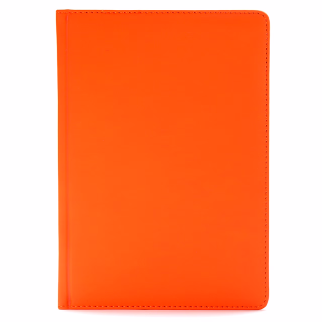 Ежедневник Classic Soft А5, оранжевый, недатированный, в твердой обложке