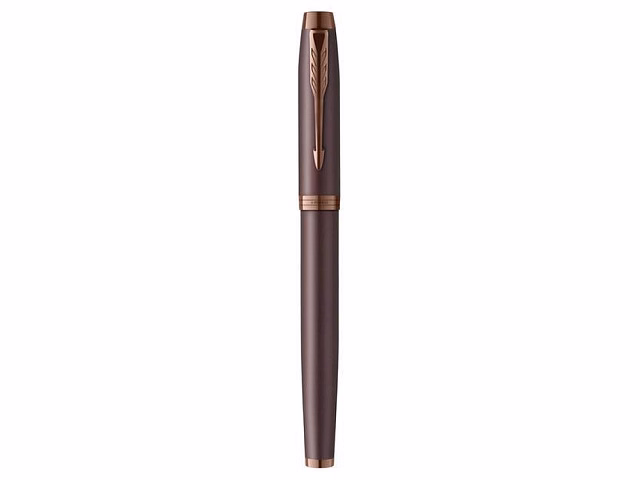 Перьевая ручка Parker IM Monochrome Brown, перо:F, цвет чернил: Black, в подарочной упаковке.