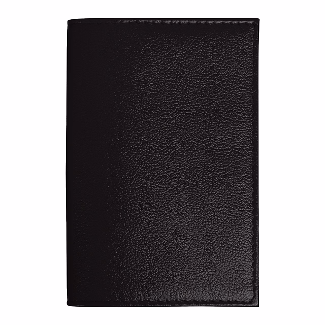 Обложка для автодокументов Leather Sky Matt Sun из натуральной кожи, черная Обложка для автодокументов Leather Sky Matt Sun из натуральной кожи, черная