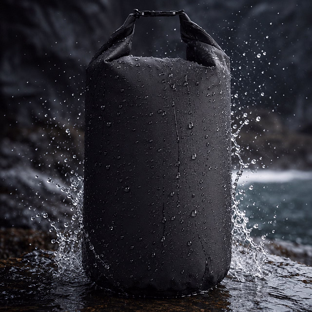 Водонепроницаемая сумка DRYBAG, Чёрный