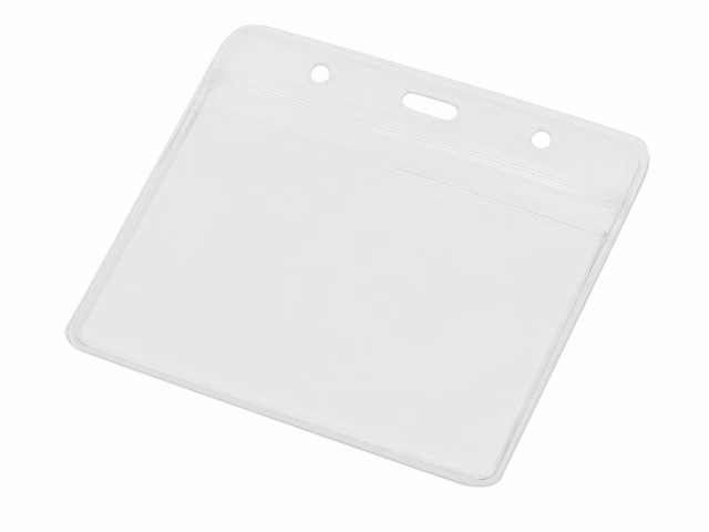 Бейдж Crystal Flat 115*101 мм (внут.размер 98*68 мм), прозрачный Бейдж Crystal Flat 115*101 мм (внут.размер 98*68 мм), прозрачный