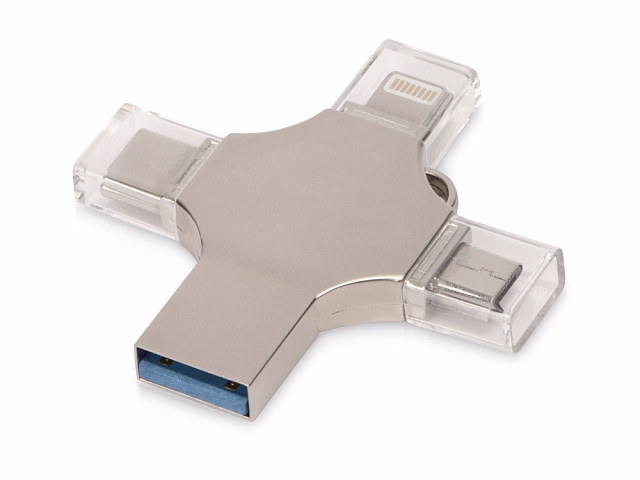 USB-флешка 3.0 на 32 Гб 4-в-1 Ultra в пакетике USB-флешка 3.0 на 32 Гб 4-в-1 Ultra в пакетике