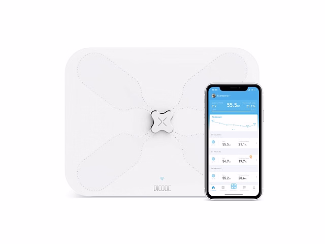 Умные диагностические весы с Wi-Fi Picooc S3 Lite White V2 (6924917717353), белый Умные диагностические весы с Wi-Fi Picooc S3 Lite White V2 (6924917717353), белый