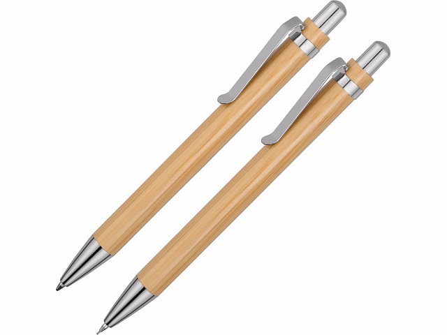 Набор Bamboo шариковая ручка и механический карандаш Набор Bamboo шариковая ручка и механический карандаш