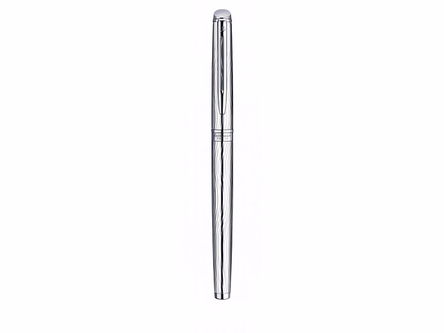 Перьевая ручка Waterman Hemisphere Deluxe , цвет: Metal CT, перо: F