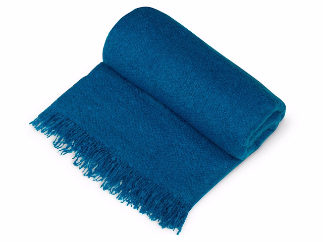 Плед акриловый Mohair, синий Плед акриловый Mohair, синий