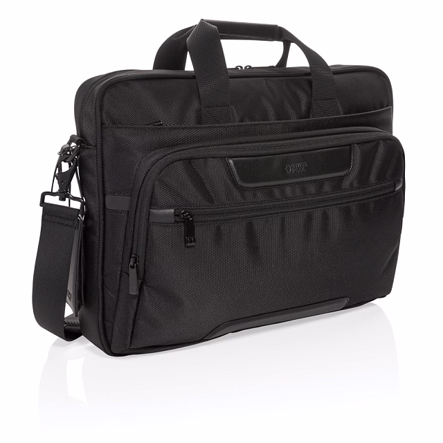 Сумка для ноутбука Voyager от Swiss Peak RPET, 15.6“ Сумка для ноутбука Voyager от Swiss Peak RPET, 15.6“