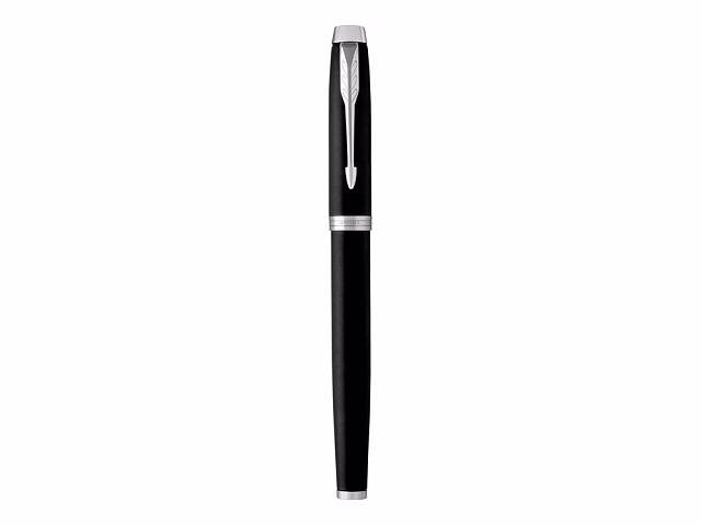 Перьевая ручка Parker IM Mat Black CT, перо: F, цвет чернил: blue, в подарочной упаковке.