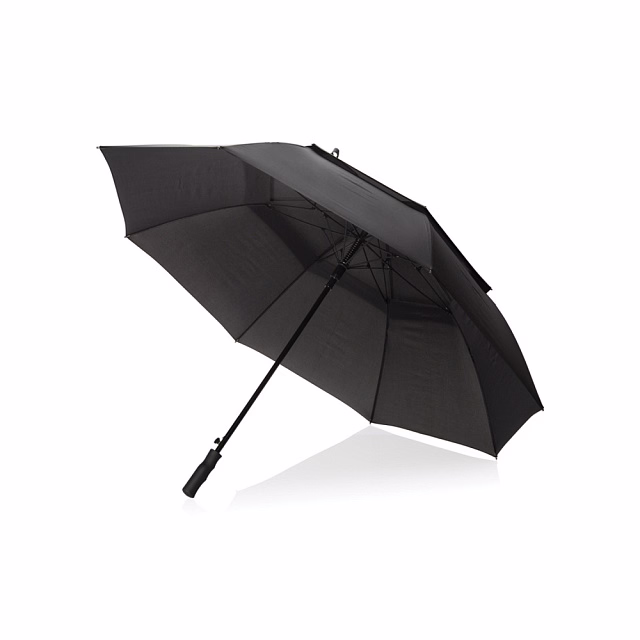 Зонт-антишторм Swiss Peak Tornado из rPET AWARE™, d152 см Зонт-антишторм Swiss Peak Tornado из rPET AWARE™, d152 см