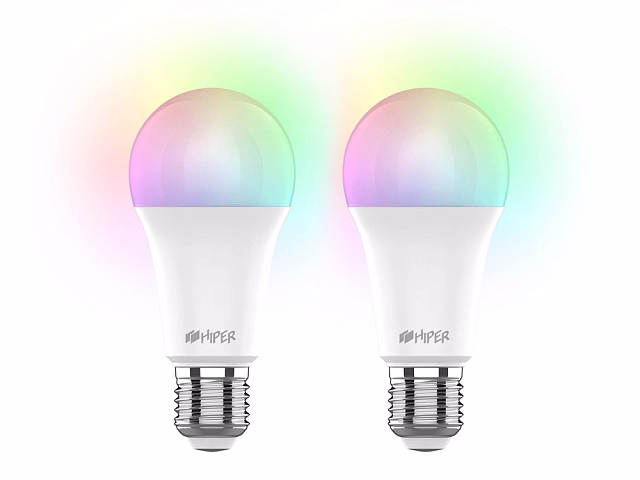 Набор из двух лампочек IoT CLED M1 RGB, E27, белый Набор из двух лампочек IoT CLED M1 RGB, E27, белый