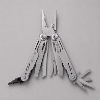 Мультитул Stinger, 110 х 27 мм, 23 функции, сталь, серебристый, в картонной коробке, в комплекте нейлоновый чехол