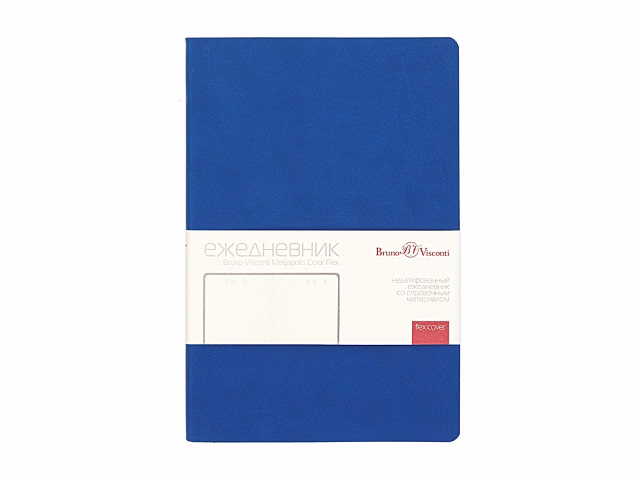Ежедневник недатированный А5 Megapolis Color Flex, синий Ежедневник недатированный А5 Megapolis Color Flex, синий
