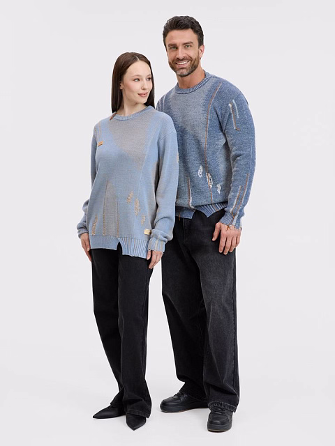 Джемпер Denim на заказ, полушерсть Джемпер Denim на заказ, полушерсть
