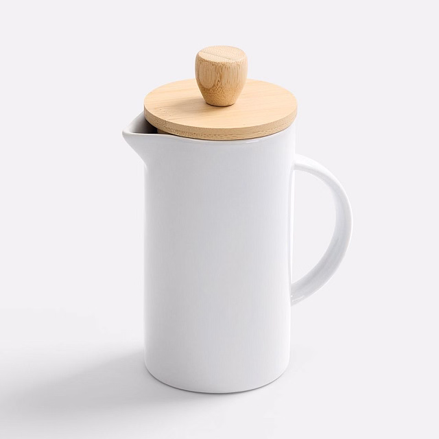 Френч-пресс Ceramero, белый Френч-пресс Ceramero, белый