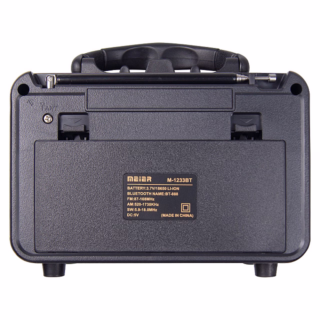 Ретро радио в стиле радиолы, диапазон частот  AM FM SW, USB, Bluetooth, Heritage Timeless, цвет  коричневый