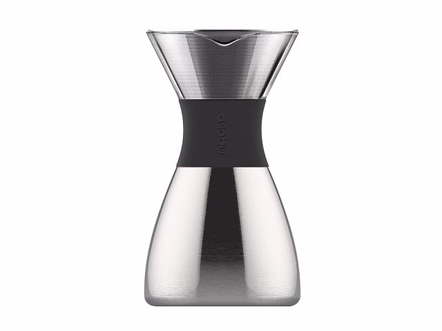 Кофеварка POUR OVER, 1000 мл, серебристый/черный Кофеварка POUR OVER, 1000 мл, серебристый/черный
