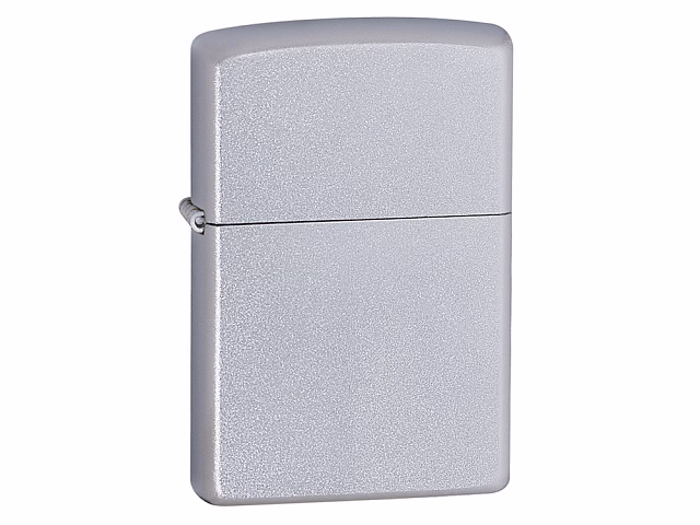 Зажигалка ZIPPO Classic с покрытием Satin Chrome™, латунь/сталь, серебристая, матовая, 38x13x57 мм Зажигалка ZIPPO Classic с покрытием Satin Chrome™, латунь/сталь, серебристая, матовая, 38x13x57 мм