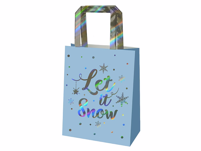 Подарочный пакет Let it snow! Подарочный пакет Let it snow!