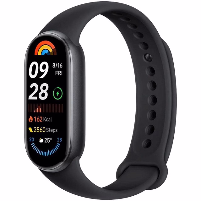 Фитнес-браслет Xiaomi Smart Band 9, черный Фитнес-браслет Xiaomi Smart Band 9, черный